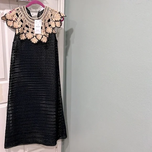 Zara | Dresses | Zara Crochet Maxi Dress | Poshmark